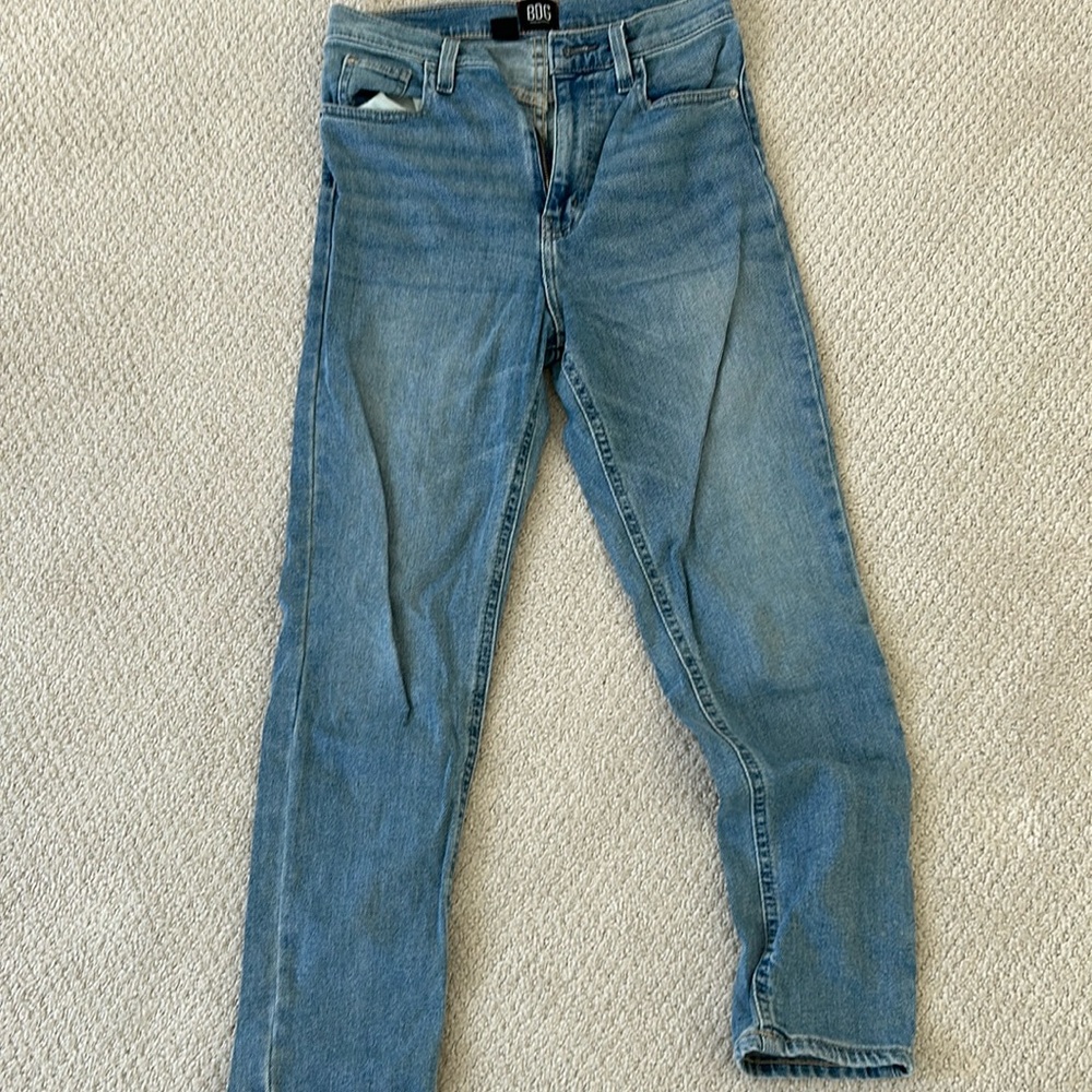 BDG Girlfriend High-Rise Cropped Denim